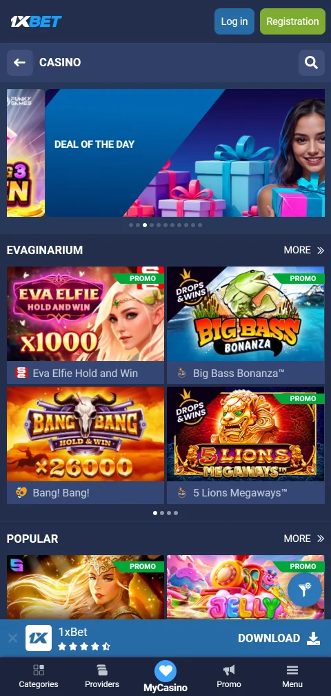 1xBet Casino deposits, withdrawals and payment methods explained