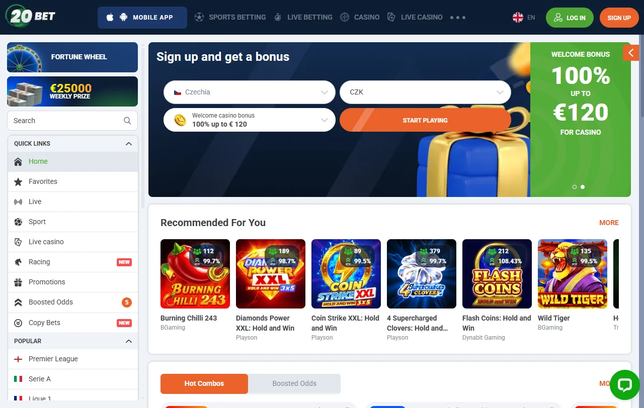 20bet Casino review covering platform overview for India players