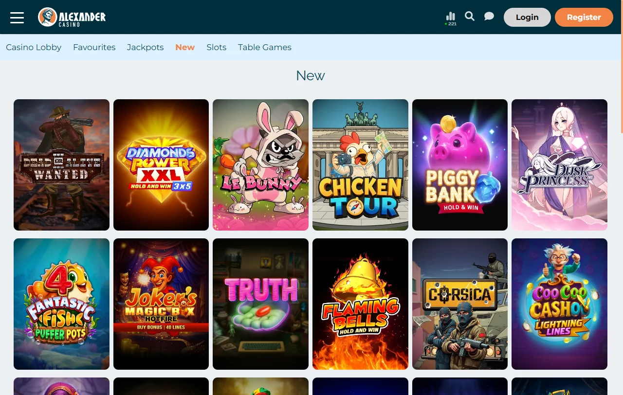 Alexander Casino bonuses, promotions and welcome offer analysis