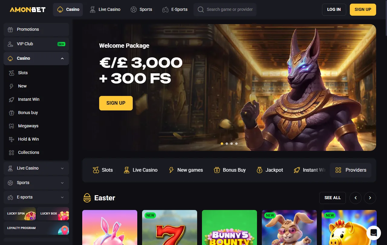 AmonBet Casino overview for India players and review context