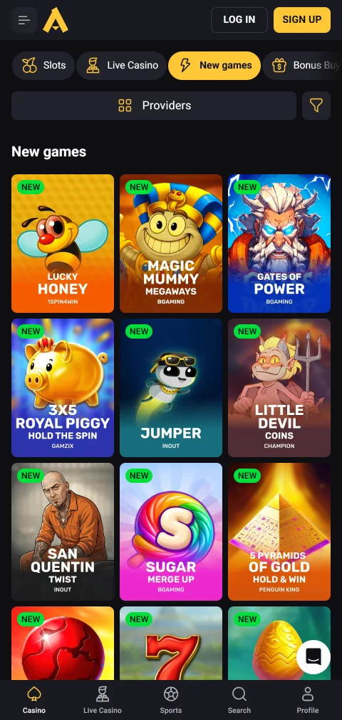 AmonBet Casino deposits withdrawals and payment options