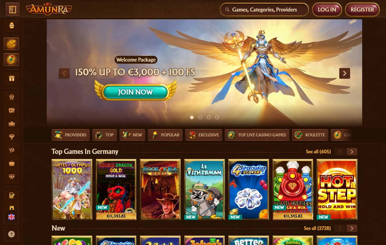 AmunRa Casino complete review and India player analysis
