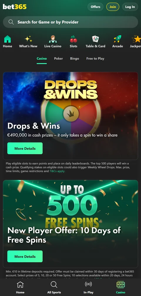 bet365 Casino security, licence and player protection review