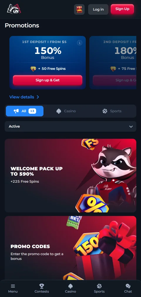 BetFury Casino deposits, withdrawals and payment options for India