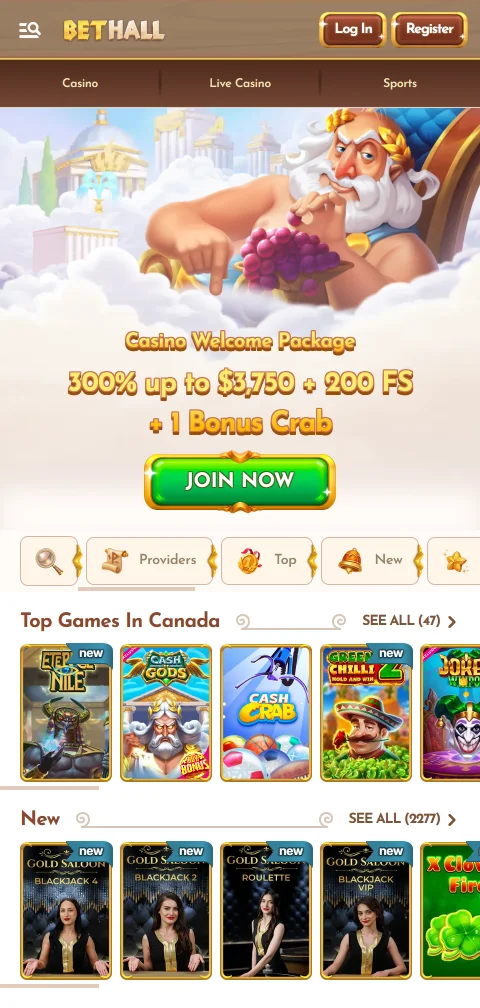 BetHall Casino mobile access and smartphone gaming overview