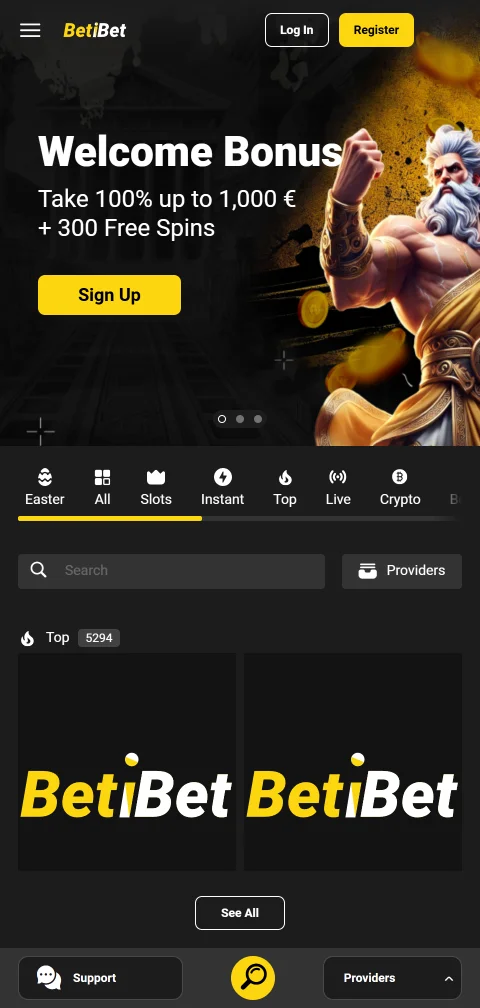 BetiBet Casino mobile access and responsive gaming on phones