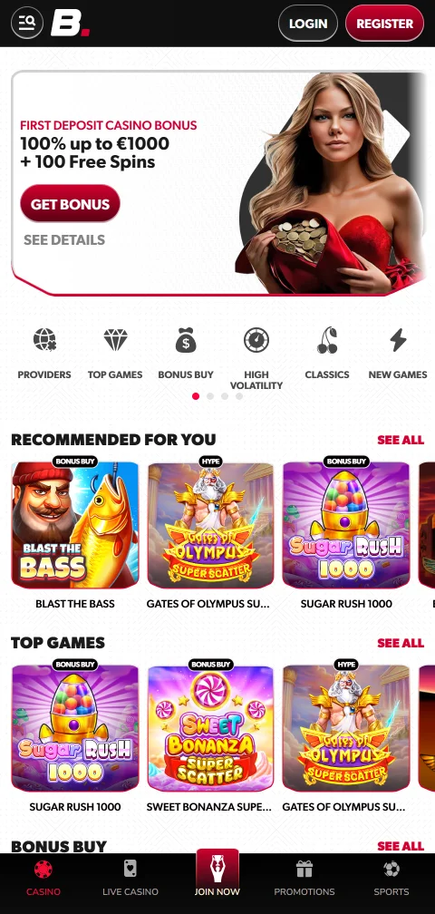 Betista Casino mobile access for casual play on Android and iPhone