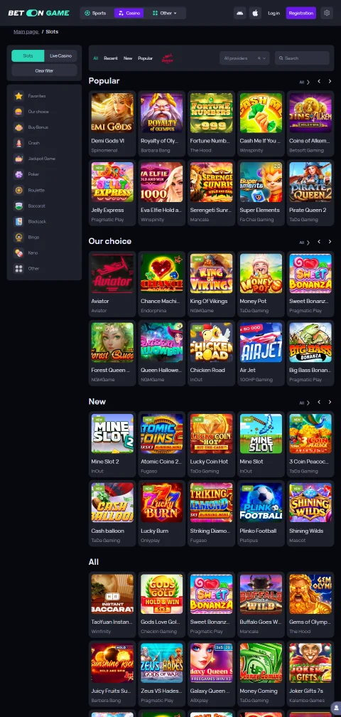 BetOnGame Casino deposits, withdrawals and payment options explained