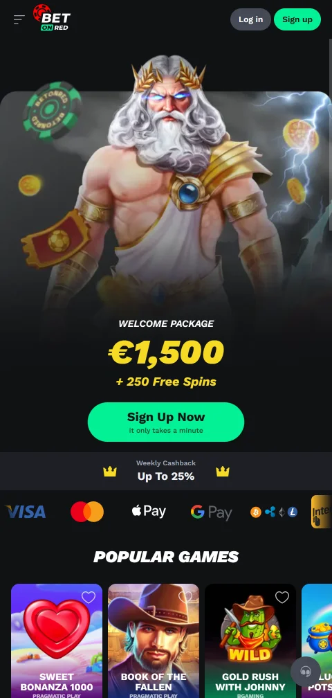 BetOnRed Casino mobile access for smartphone players and browser play