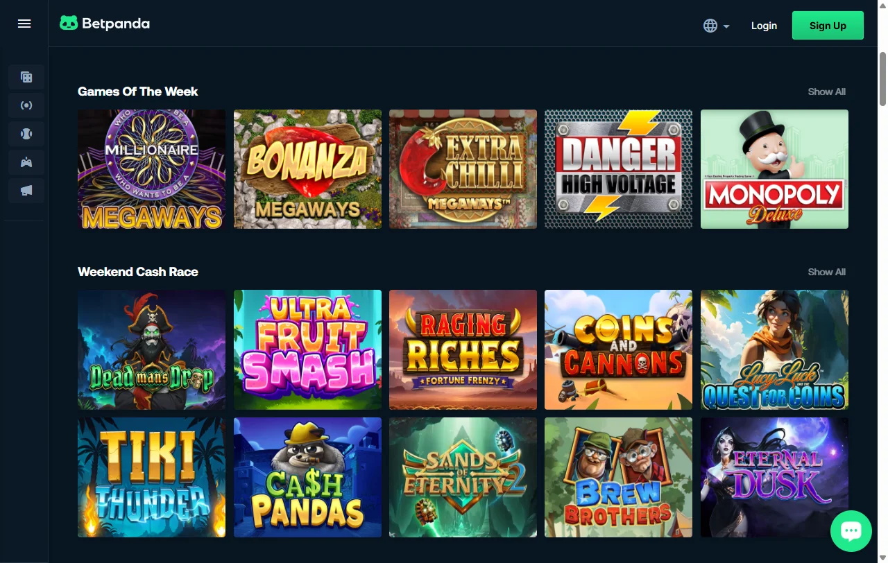 BetPanda Casino overview of bonus terms, wagering, and welcome offer structure