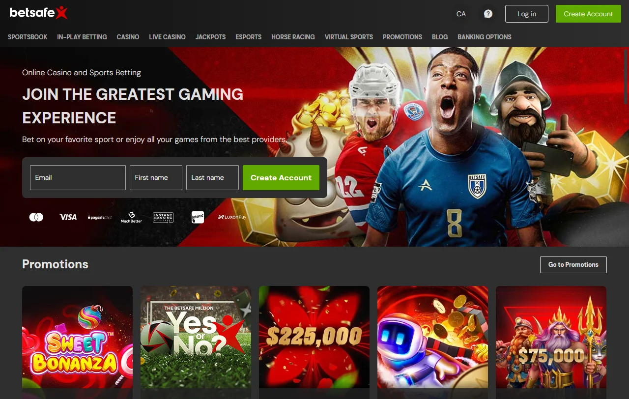 Betsafe Casino complete review for India players