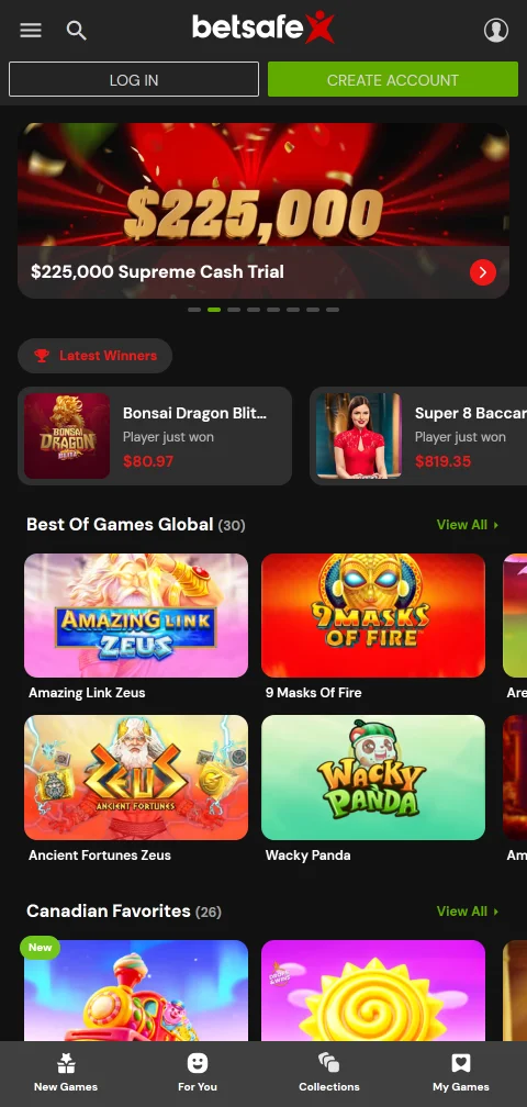 Betsafe Casino deposits and withdrawals guide