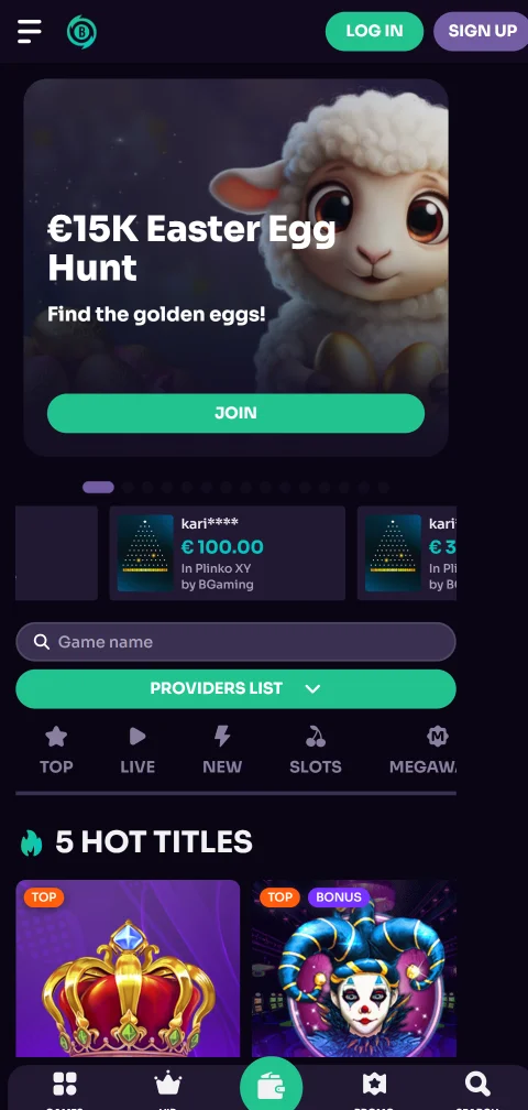 Betzard Casino mobile access and responsive play for smaller screens