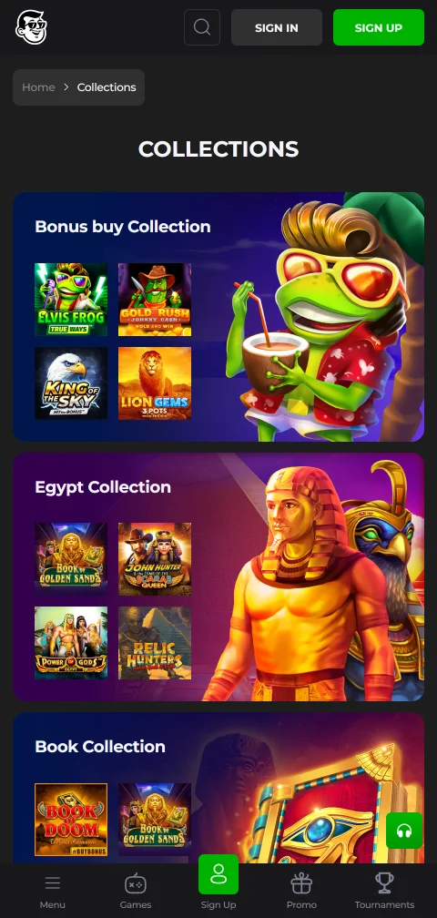 Billy Billion Casino mobile gaming experience for India