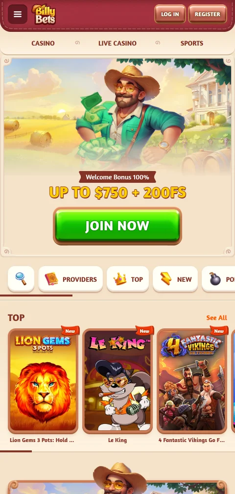 BillyBets Casino mobile access and browser play on Indian devices
