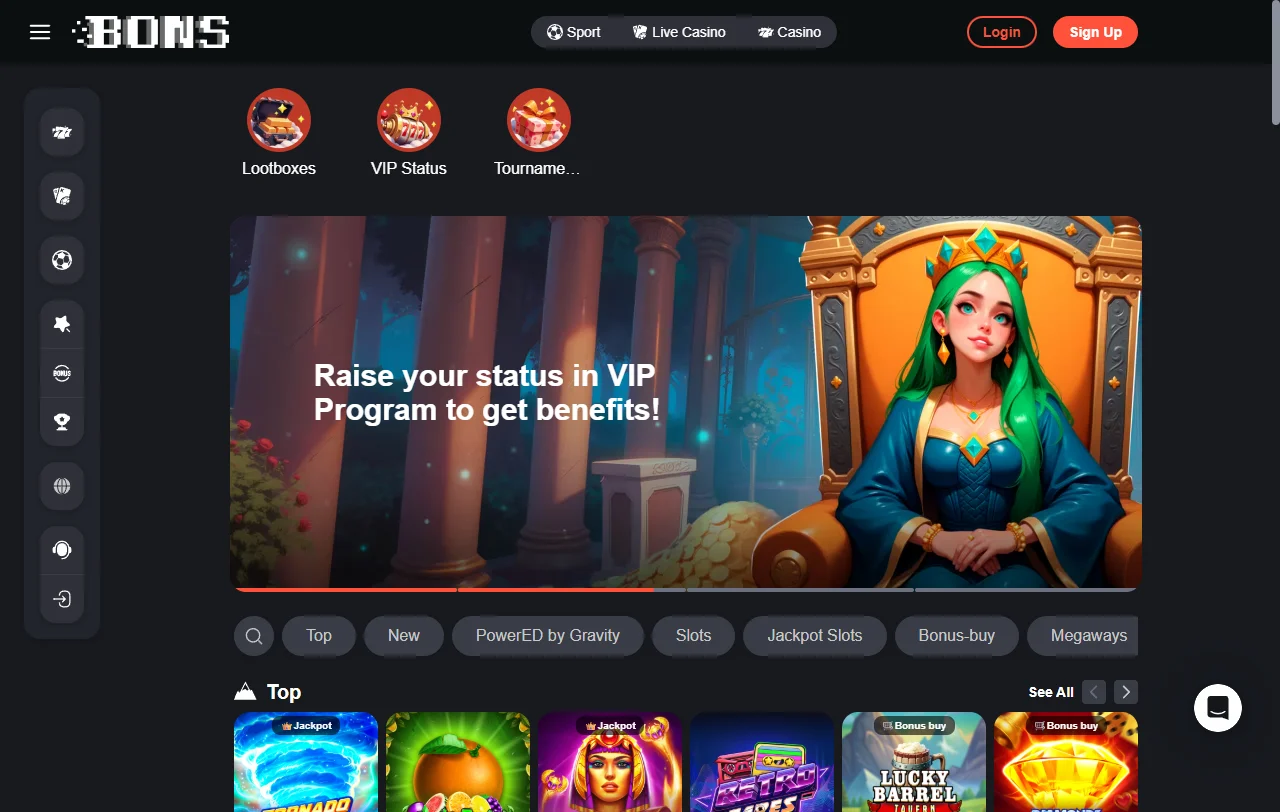 Bons Casino review overview for India players and comparison