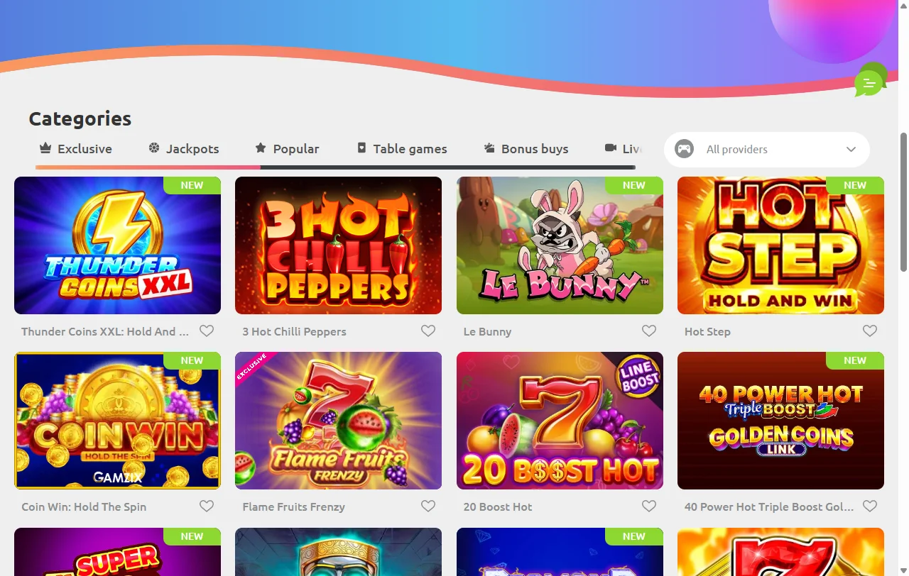 Cadoola Casino games and live tables analysis for readers