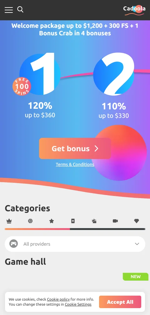 Cadoola Casino mobile access and smartphone compatibility overview