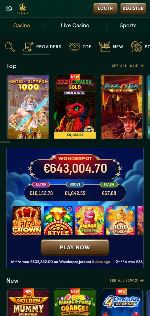Casinia Casino security, licence and player protection overview