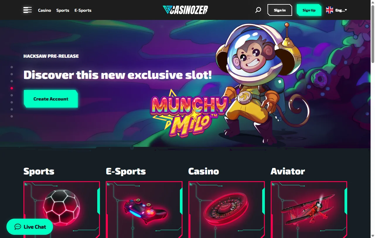 Casinozer Casino review overview for India players and risk checks