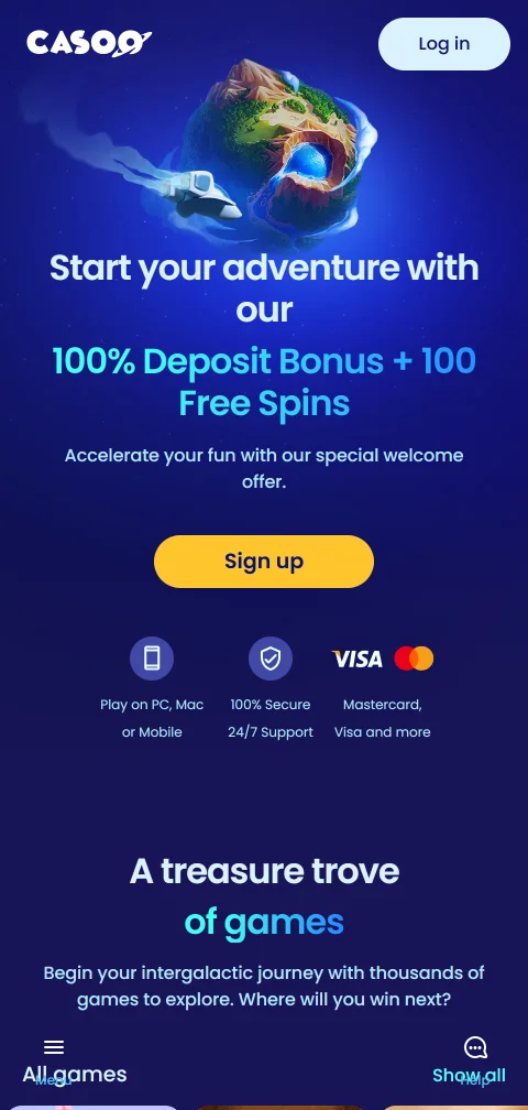 Casoo Casino mobile access guide with browser-based play on phones