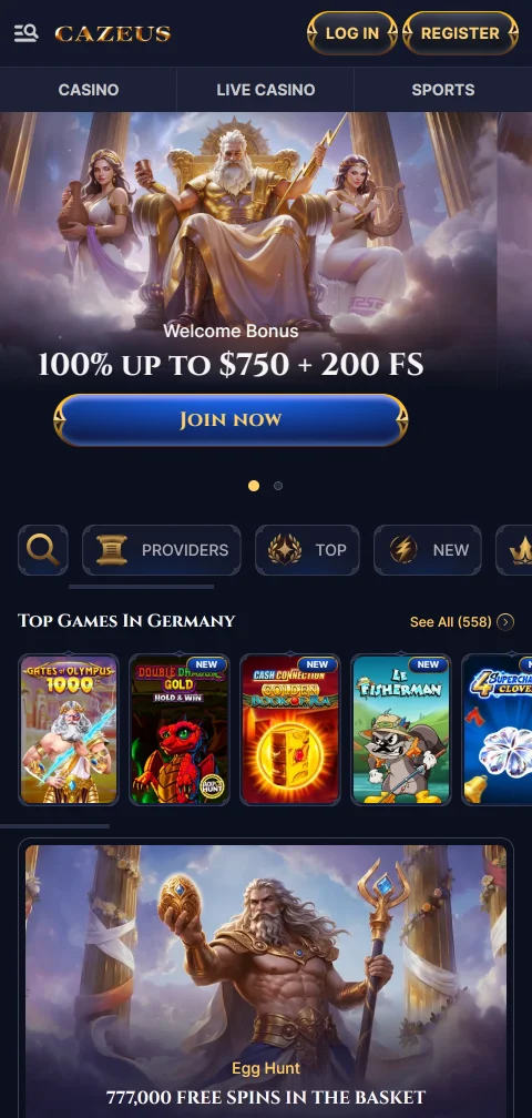 Cazeus Casino mobile access and browser play for India