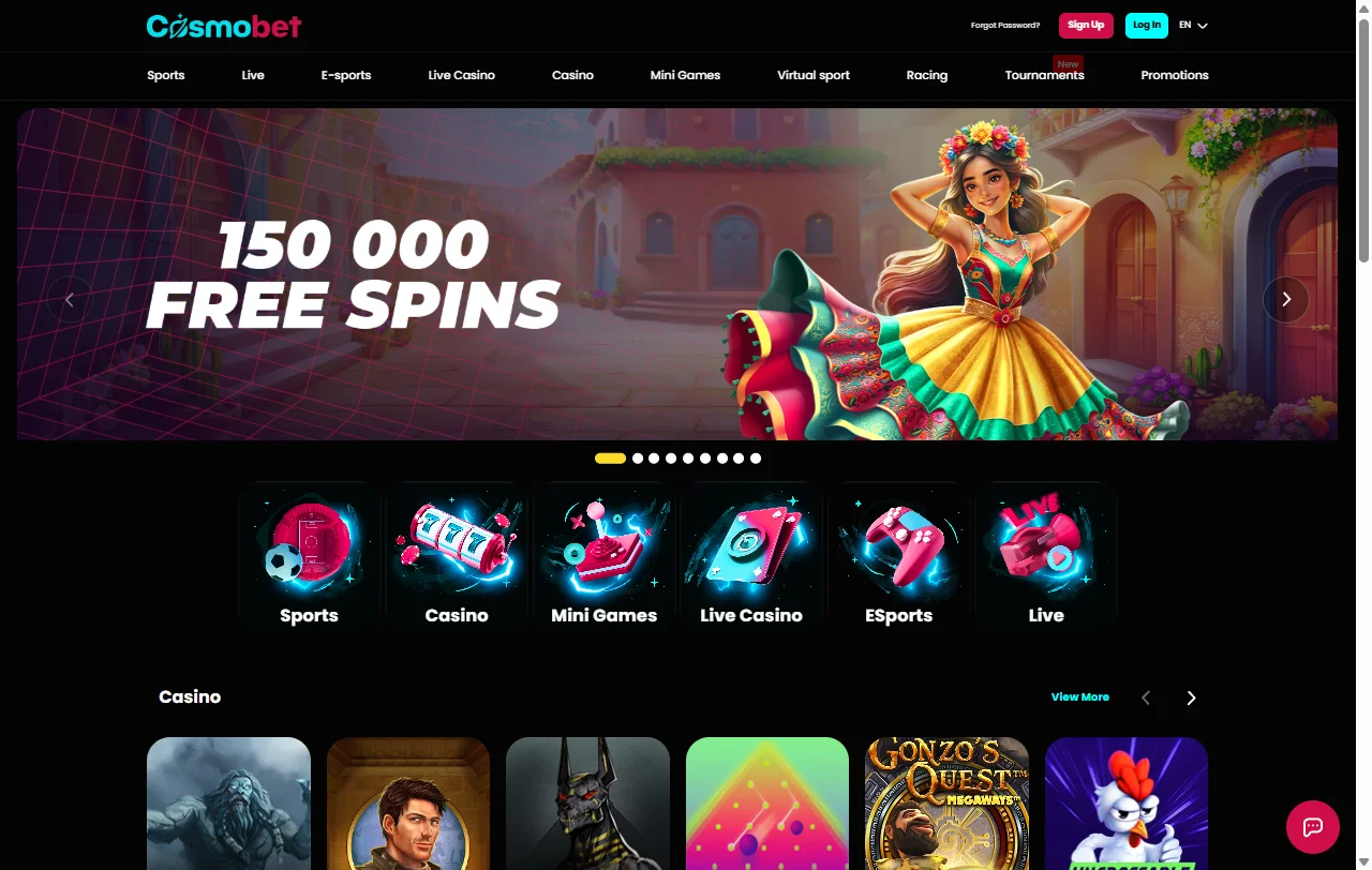 Cosmobet Casino complete review for India players and platform comparison