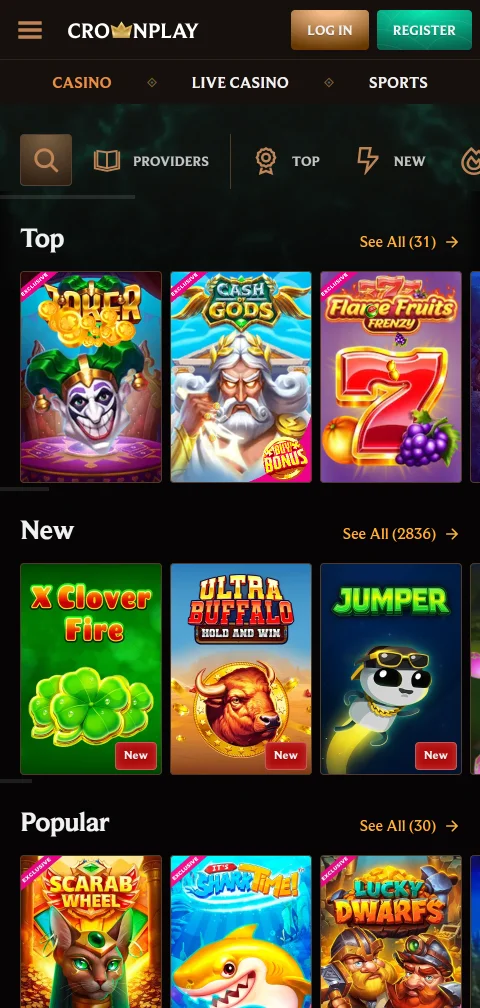 CrownPlay Casino security, licence and player protection details