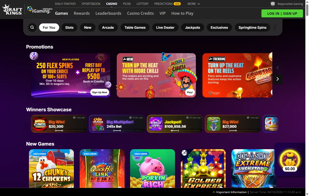 DraftKings Casino overview for India players and platform comparison