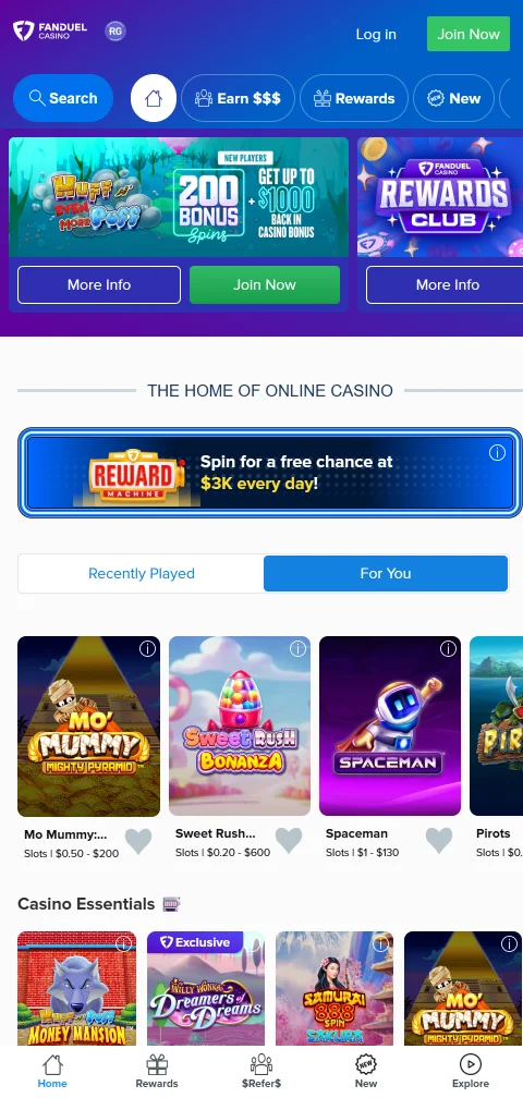 FanDuel Casino deposits, withdrawals and payment methods explained