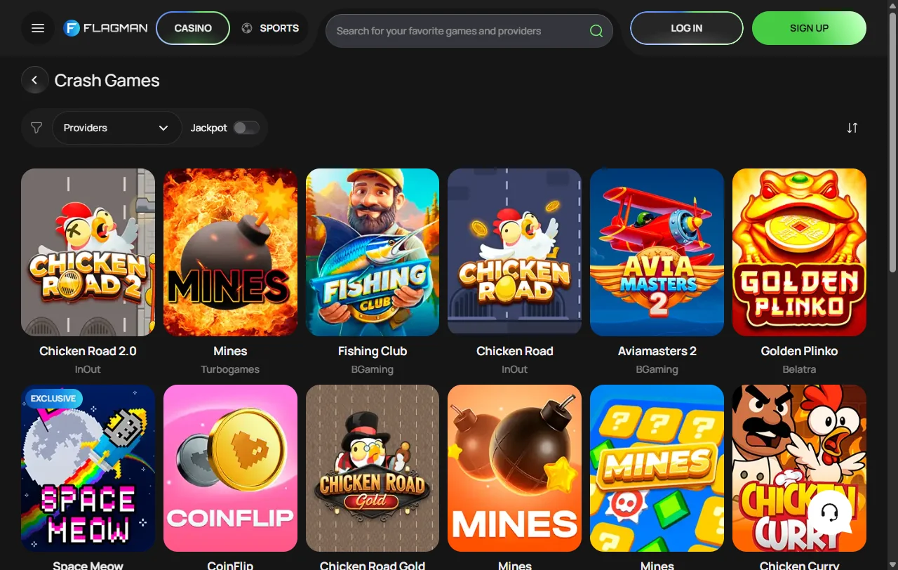 Flagman Casino bonuses and rewards analysis