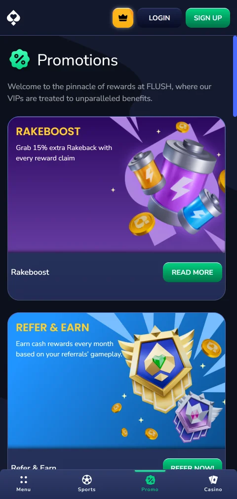 Flush Casino security, licensing and player protection summary