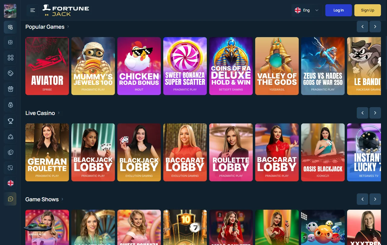 FortuneJack Casino bonus review with welcome offer and wagering context
