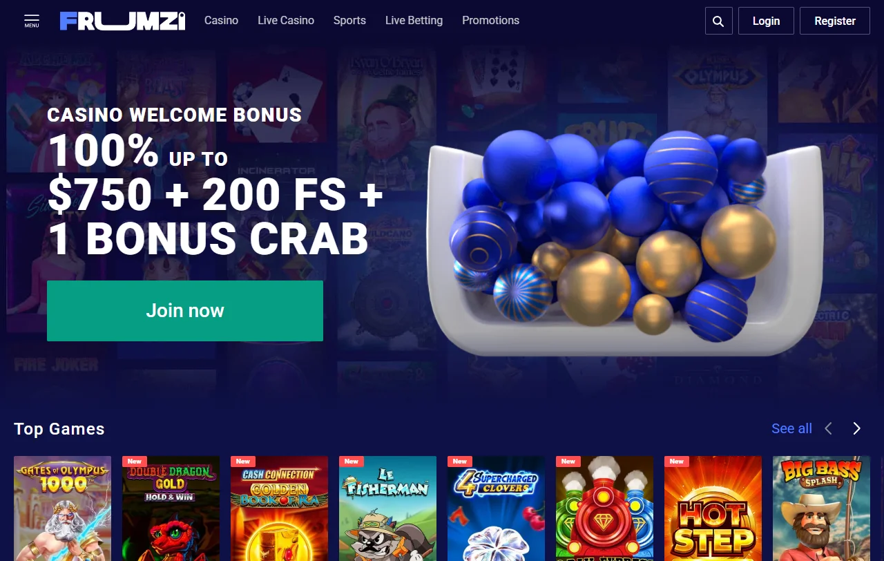 Frumzi Casino overview for India players and platform assessment