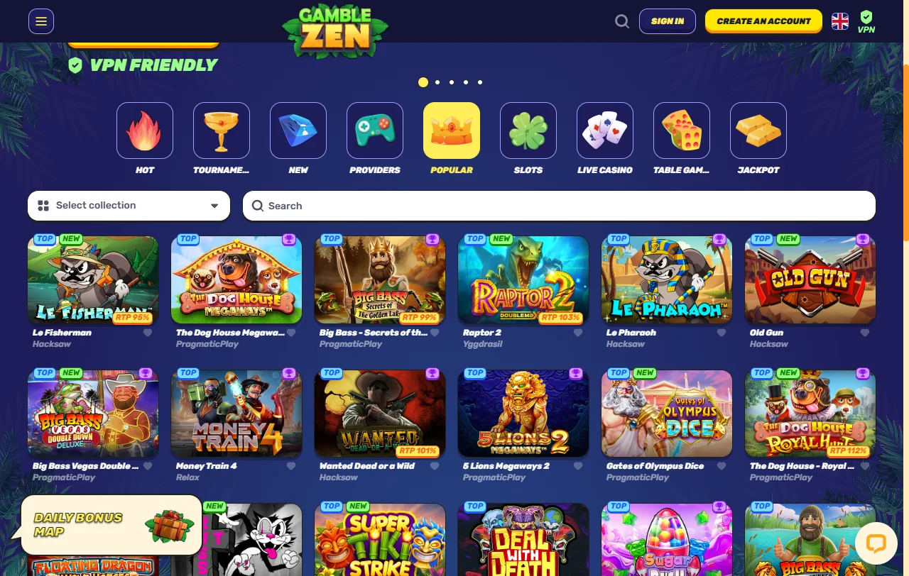 Gamblezen Casino bonuses, offers and welcome terms explained