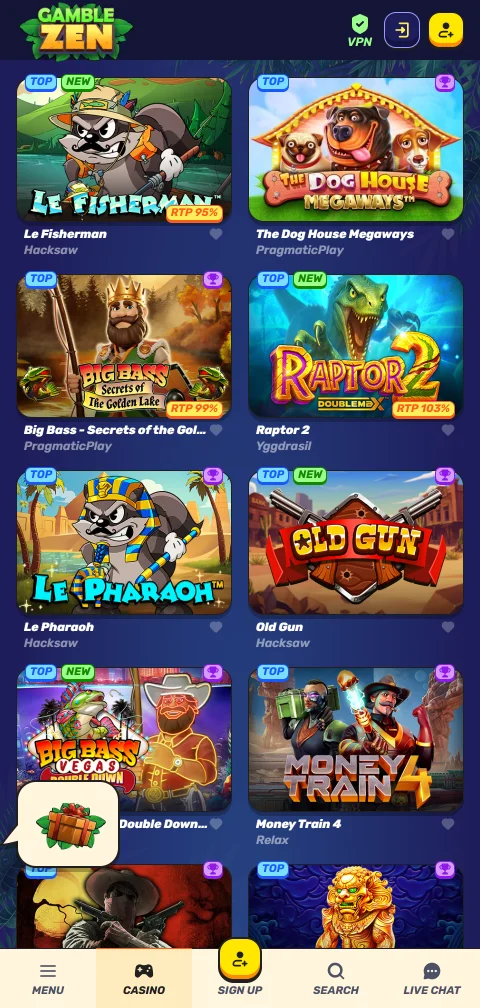 Gamblezen Casino security, licensing and player protection review