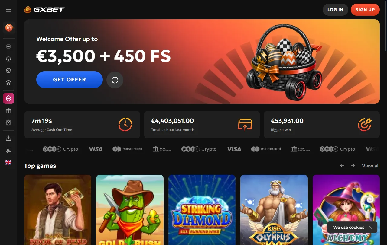 GXbet Casino complete review and platform analysis for India players