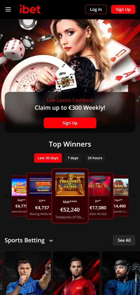 ibet Casino mobile access and smartphone compatibility for players