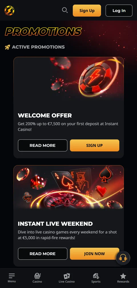 Instant Casino deposit and withdrawal methods with payment focus