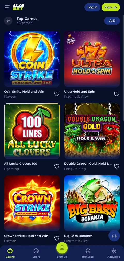 Ivybet Casino security, licence and player protection