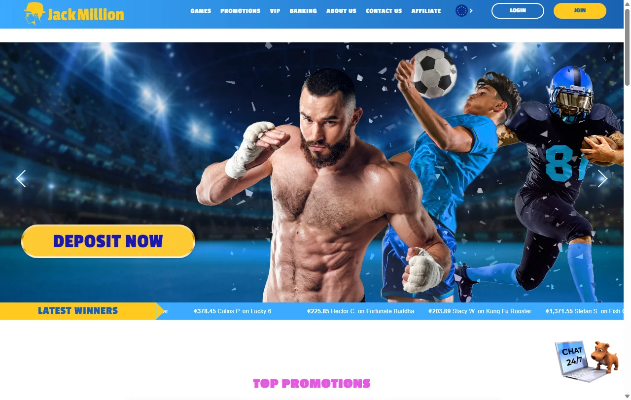 Jack Million Casino review overview for India readers