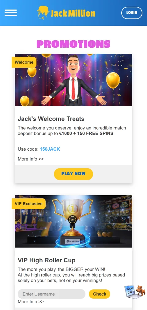 Jack Million Casino security and player protection details
