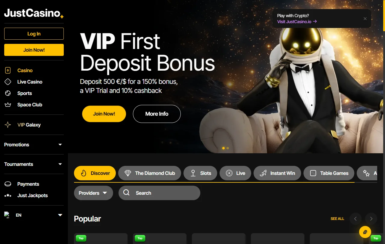 Just Casino overview for India players with editorial review context