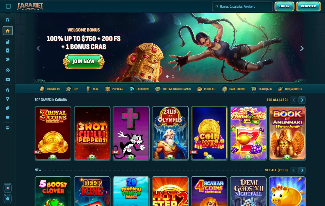 LaraBet Casino review showing overall platform coverage for India readers