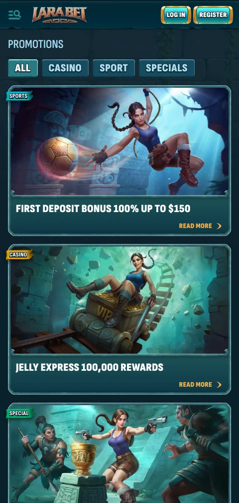 LaraBet Casino security, licence and player protection summary