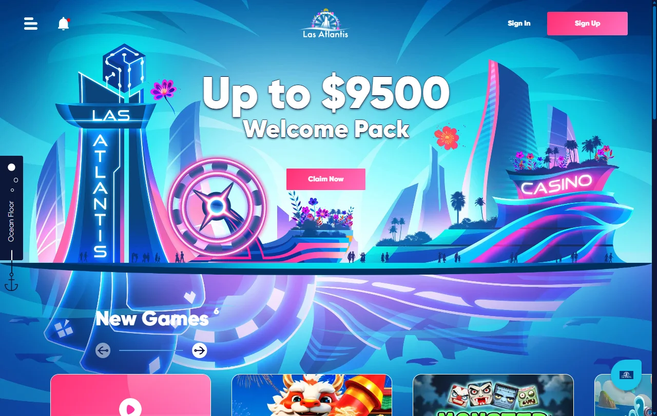 Las Atlantis Casino complete review for India players