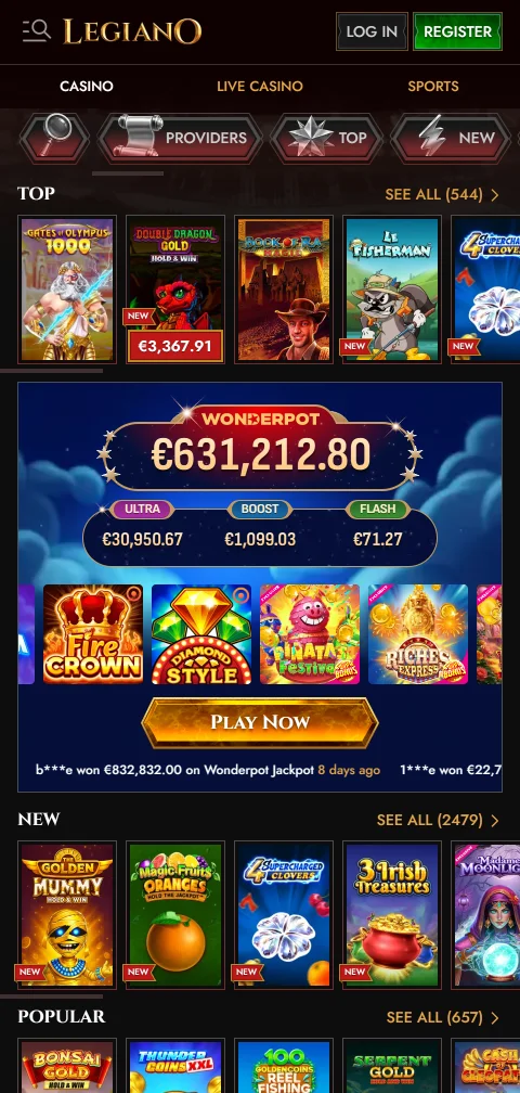 Legiano Casino security, licence review and player protection focus