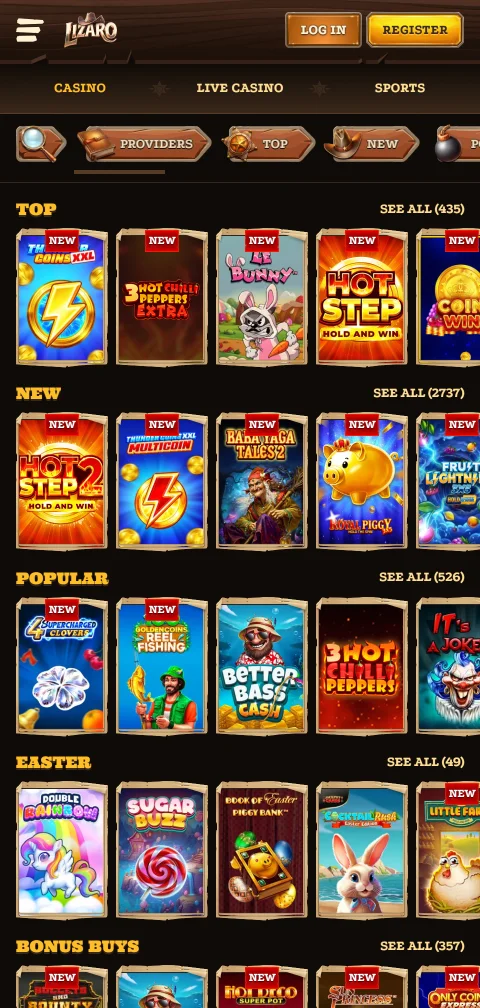Lizaro Casino licence and player protection details