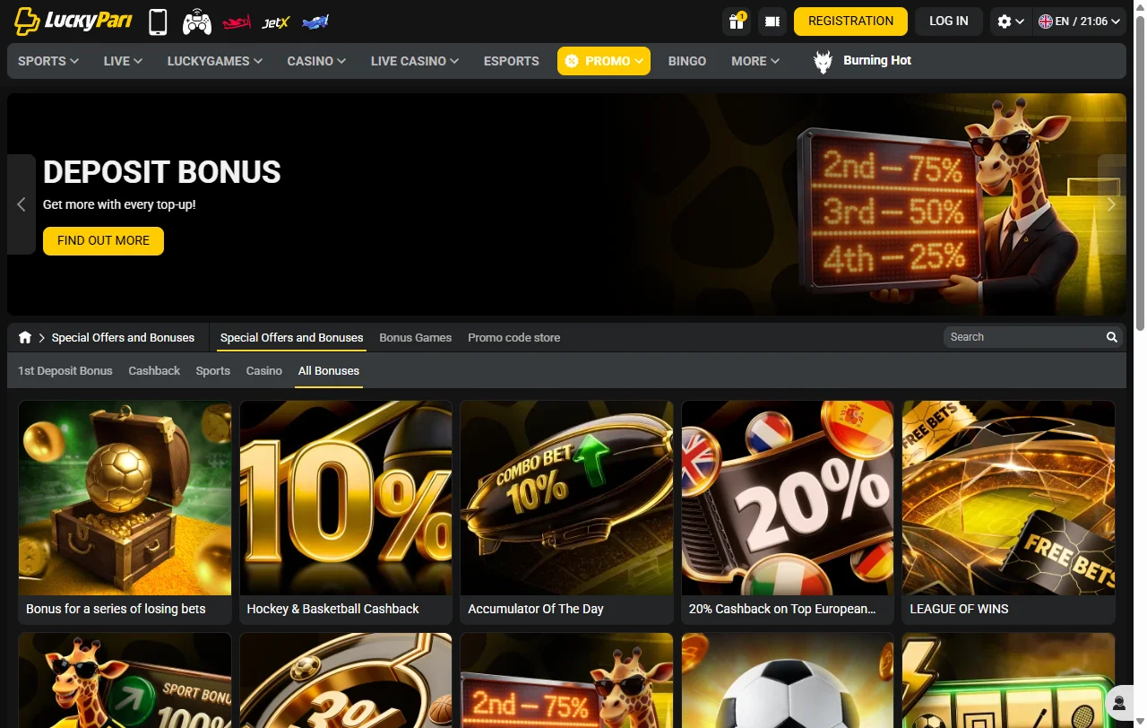LuckyPari Casino analysis of slots, live tables and provider range