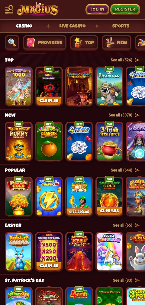 Magius Casino licence security and player protection